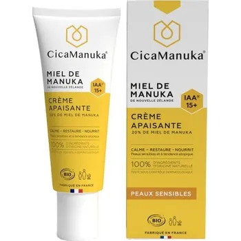 Přípravek na nehty CICAMANUKA – Zklidňující krém s manukovým medem IAA15+ – 40 ml