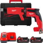 MILWAUKEE M18FSGC-202X M18 FUEL Aku šroubovák na sádrokarton, 2x 2,0 Ah 4933459199