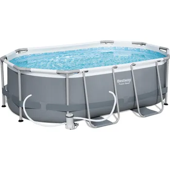 Bazén Bestway Bazén Power Steel 305 x 200 x 84 cm s kartušovou filtrací