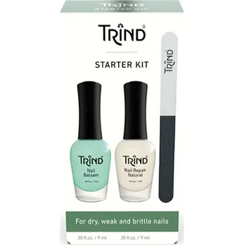 Kosmetická sada Trind - Sada Starter Kit 2 x 9ml + leštička mini