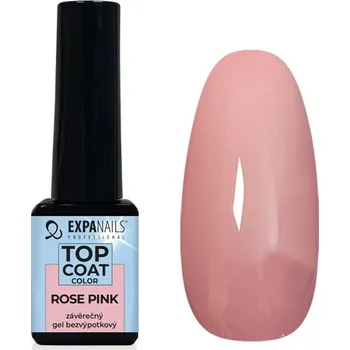 Lak na nehty EXPA-nails UV/LED gel Top coat color - Rose Pink Objem: 5 ml