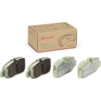 Brzdová destička Sada brzdových destiček, kotoučová brzda BREMBO P 50 126G