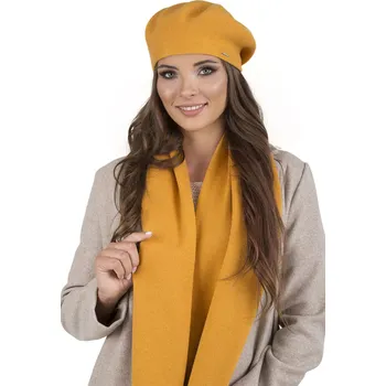 Čepice Baret a šálek Vivisence 7005Kmpl Barva: Žlutá, Velikost: UNI