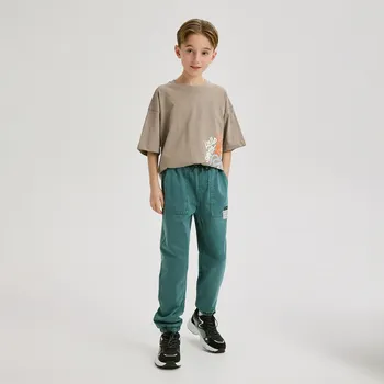 Chlapecké kalhoty Reserved - Joggery se sepraným efektem - petrolejová - 397HK-67X - 397HK-67X-164