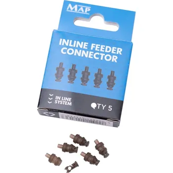 Konektory na krmítka MAP Embed Inline Feeder Connector 5 ks
