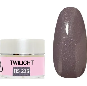 Přípravek na nehty UV/LED gel barevný - Twillight perleť 5g
