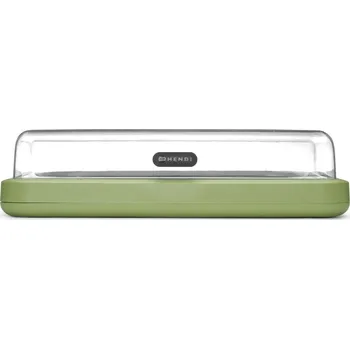 Chladící display UNIQ, HENDI, designed by Robert Bronwasser, GN 1/1, Zelená, 593x389x(H)147mm