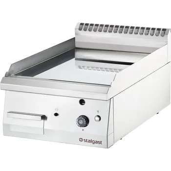 Kuchyňský gril STALGAST Plynový gril, chromovaný, hladký povrch, 6,5 kW, 700x400x250 mm | STALGAST, Line 700