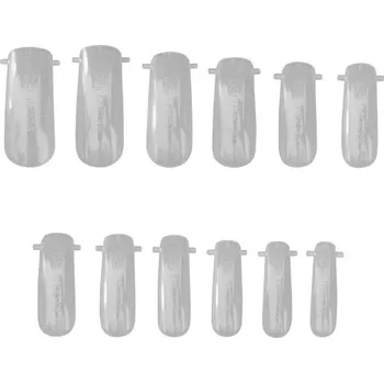 Umělé nehty EXPA-nails Nehtové tipy - Dual System forms - rovné Množství: 24 ks
