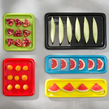 FINE DINE Obdélníkový podnos, porcelán, GN 1/2, černý | FINE DINE, 783528