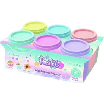 Modelovací hmota Modelovací hmota KEYROAD, 6 barev, 450g