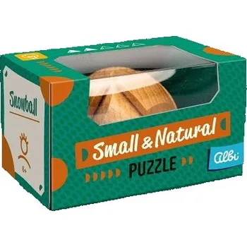 ALBI Malý dřevěný hlavolam - Koule zručnosti