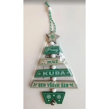 Vánoční ozdoba ALBI Vánoční ozdoba - Kuba