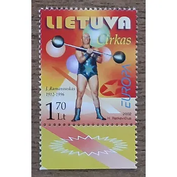 LITVA ** 792, EUROPA, cirkus, r. 2002