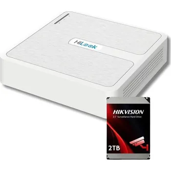 DVR/NVR/HVR záznamové zařízení Hilook IP rekordér 8 kanálů 4MP NVR-8CH-H/8P PoE s 2TB HDD