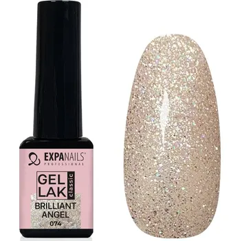 Lak na nehty EXPA-nails UV/LED Gel lak - Brilliant Angel třpyt 5 ml
