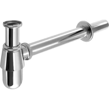 Sifon Bruckner umyvadlový sifon 5/4 DN 32 mm nízký chrom 151.211.1