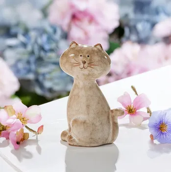 Gilde Porcelánová kočka Melle 497602