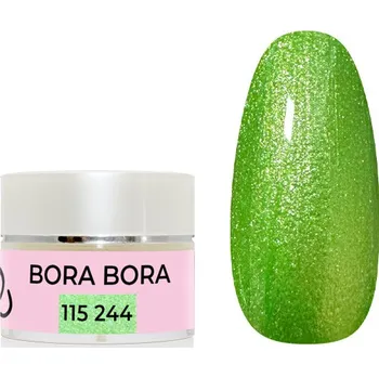 Přípravek na nehty UV/LED gel barevný - Bora Bora neon perleť 5g