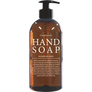 Mýdlo Fiona & Friends Rhubar&Ginger mýdlo na ruce, 500 ml