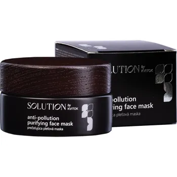 Pleťový peeling Kvitok Solution Anti-pollution Pročisťující pleťová maska 30 ml - ideální pro problematickou pleť Varianta: pollution Pročisťující pleťová maska 30 ml - ideální pro problematickou pleť