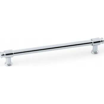 Nábytkové kování Nábytková úchytka kuchyňské lišty GALIUM chrom 192 mm