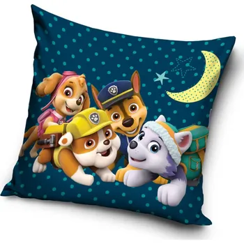 Polštář Dětský polštářek Tlapková Patrola Noční Hlídka