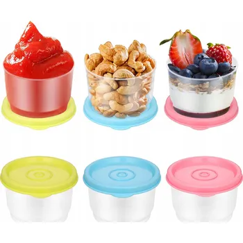 Dóza na potraviny FENTAR Dózy na potraviny s víčky 1 60 Ml sada Kusů kusů do kuchyně