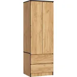 MOB Šatní skříň Akord Surgimiento (dub craft)