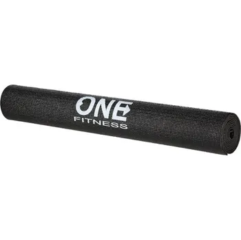 podložka na cvičení ONE FITNESS Podložka pro jógu ONE Fitness YM01 černá