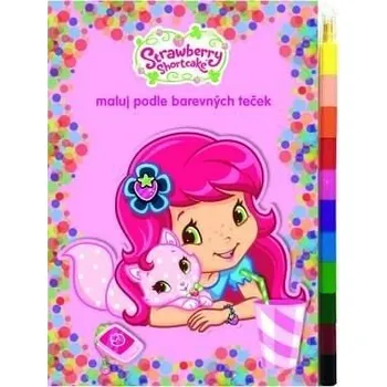 omalovánky AKIM omalovánky s MAXI voskovkou STRAWBERRY