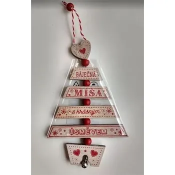 Vánoční ozdoba ALBI Vánoční ozdoba - Míša