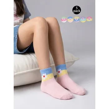 Sinsay - 5 balení ponožek - vícebarevná - 863JL-MLC - 863JL-MLC-R31