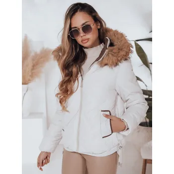 Dámská bunda Dámská bunda zimní COLDLIKE prošívaná s kapucí TY5001 Barva: Bílá, Velikost: XL
