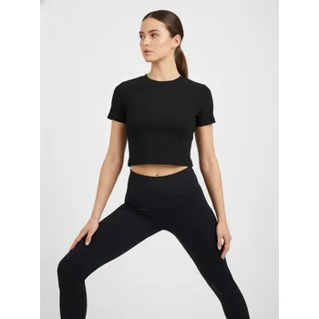 Sinsay - Sportovní top v žebrování - černá - 340IH-99X - 340IH-99X-S