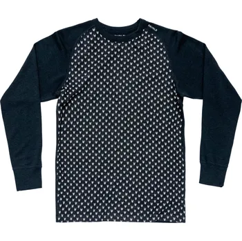 Pánské termoprádlo Pánské funkční triko Devold Signature Merino 230 Shirt Man Velikost: XL / Barva: černá/bílá