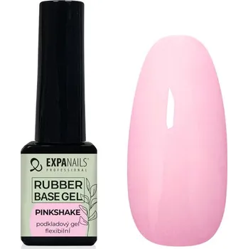 Lak na nehty EXPA-nails UV/LED gel Rubber base - Pinkshake Objem: 5 ml