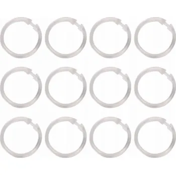 Sprchový závěs Wenko Kroužky na sprchový závěs 52582 12 ks