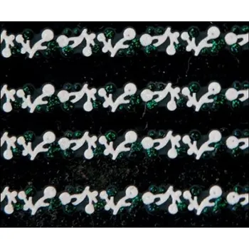 Zdobení - Vánoční - Řetěz bílozelený