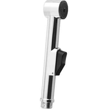 Sprchová hlavice Aqualine bidetová sprška s držákem plast chrom B140