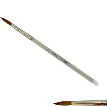 Štětec č.8 - kulatý, špičatý - přírodní čirý