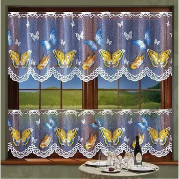 Obraz Záclona na metry žakárová, šířka 70 cm