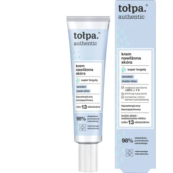 Pleťový krém Tołpa Authentic krém pro hydratovanou pleť - super bohatý, 40 ml