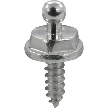 Šroub Šroub do plechu s plochou hlavou 4,2x10 mm s knoflíkem nerez ocel A2 1 ks