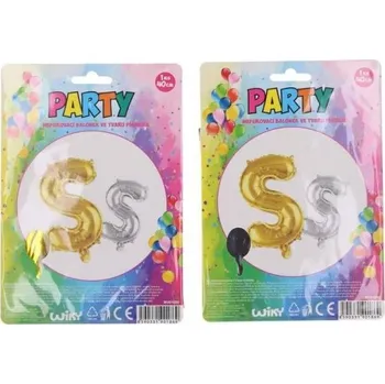 Balónek W-Balónek nafuk. písmeno S