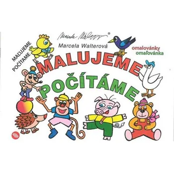 omalovánky MEZUZA Omalovánky A5 Malujeme a počítáme