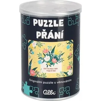 ALBI Puzzle přání - Štěstí spadlo z nebe