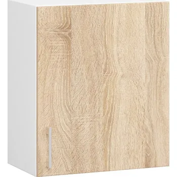 Kuchyňská skříňka Akord Lula w50 580 (bílá + dub sonoma)
