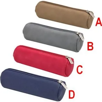 Penál Herlitz - Pouzdro kulaté, imitace kůže