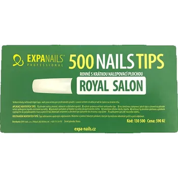 Umělé nehty EXPA-nails Tipy Royal SALON - box Množství: 200 ks